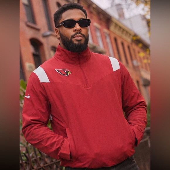 Nike Other - Arizona Cardinals Nike Sideline Coaches Chevron Lockup Quarter-Zip Men’s XL